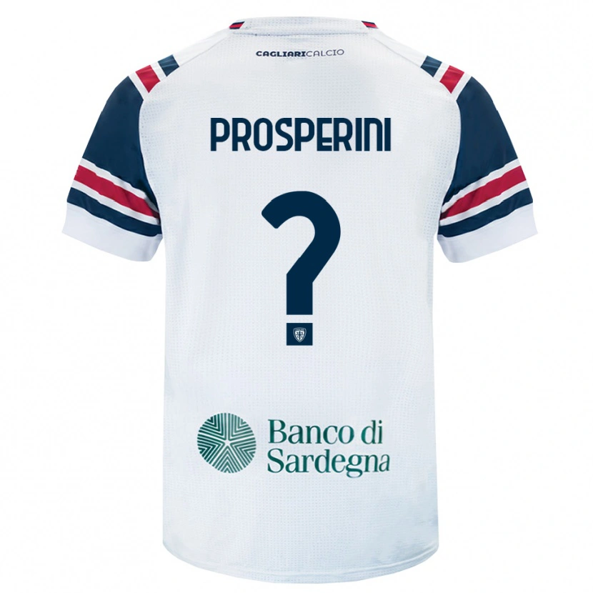 Danxen Dámské Matteo Prosperini #0 Bílá Červená Zelená Daleko Hráčské Dresy 2026/27 Dres