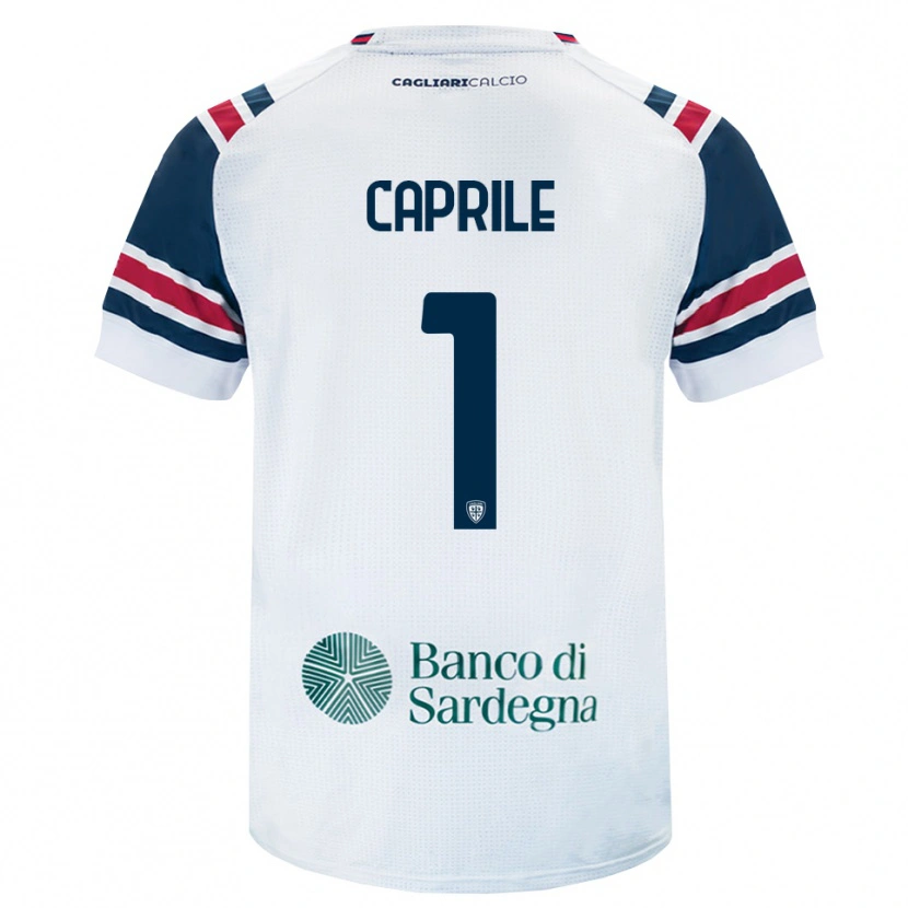 Danxen Dámské Elia Caprile #1 Bílá Červená Zelená Daleko Hráčské Dresy 2026/27 Dres