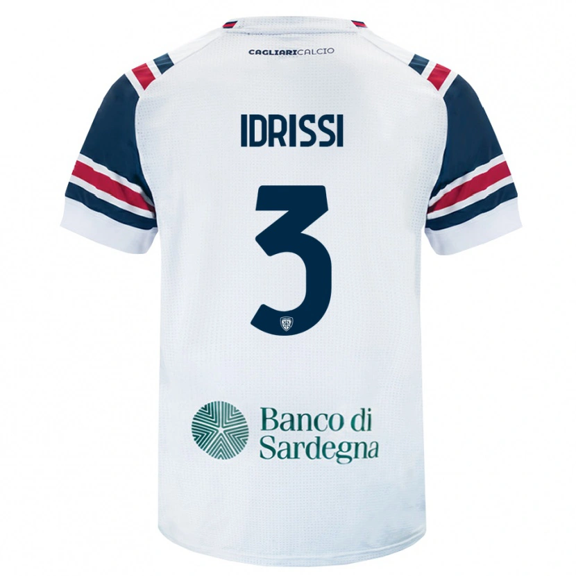 Danxen Dámské Riyad Idrissi #3 Bílá Červená Zelená Daleko Hráčské Dresy 2026/27 Dres