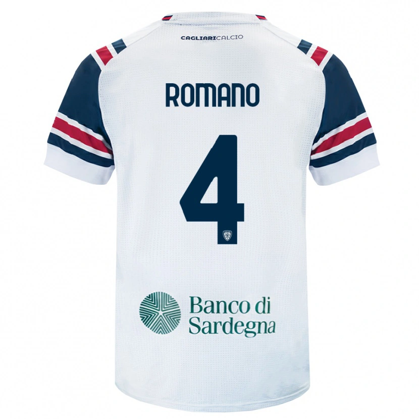 Danxen Dámské Alessandro Romano #4 Bílá Červená Zelená Daleko Hráčské Dresy 2026/27 Dres