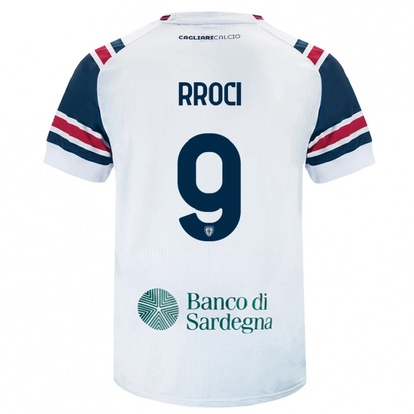 Danxen Dámské Kevin Rroci #9 Bílá Červená Zelená Daleko Hráčské Dresy 2026/27 Dres