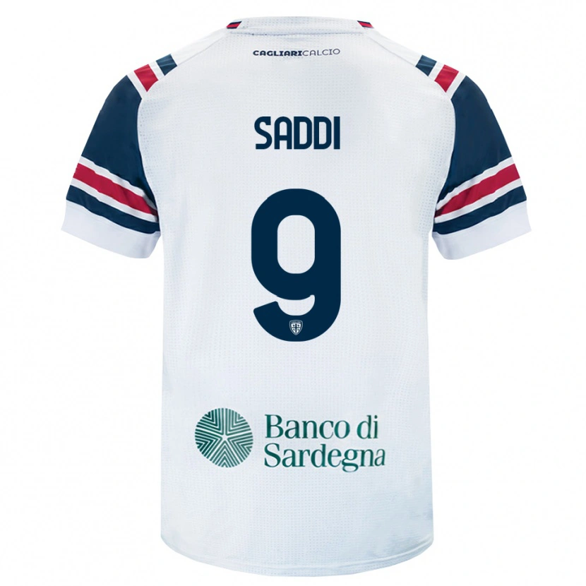 Danxen Dámské Gianluca Saddi #9 Bílá Červená Zelená Daleko Hráčské Dresy 2026/27 Dres