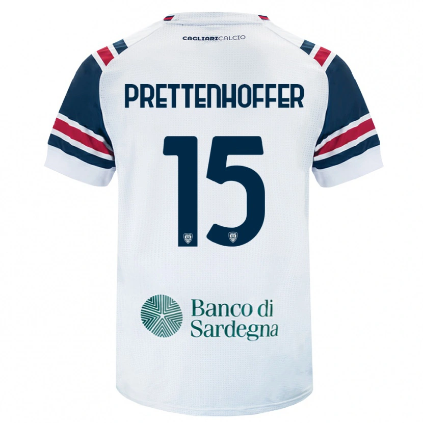 Danxen Dámské Márton Prettenhoffer #15 Bílá Červená Zelená Daleko Hráčské Dresy 2026/27 Dres