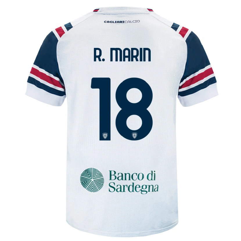 Danxen Dámské Răzvan Marin #18 Bílá Červená Zelená Daleko Hráčské Dresy 2026/27 Dres