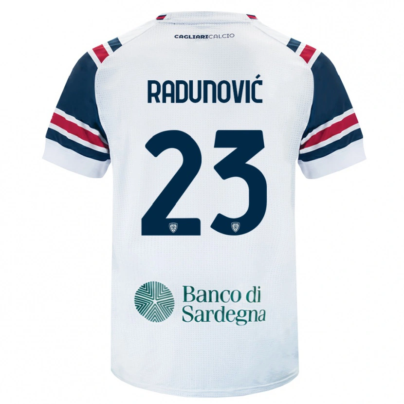 Danxen Dámské Boris Radunović #23 Bílá Červená Zelená Daleko Hráčské Dresy 2026/27 Dres