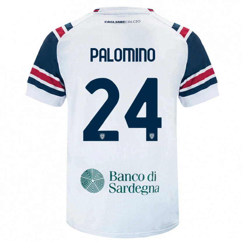 Danxen Dámské Jose Luis Palomino #24 Bílá Červená Zelená Daleko Hráčské Dresy 2026/27 Dres