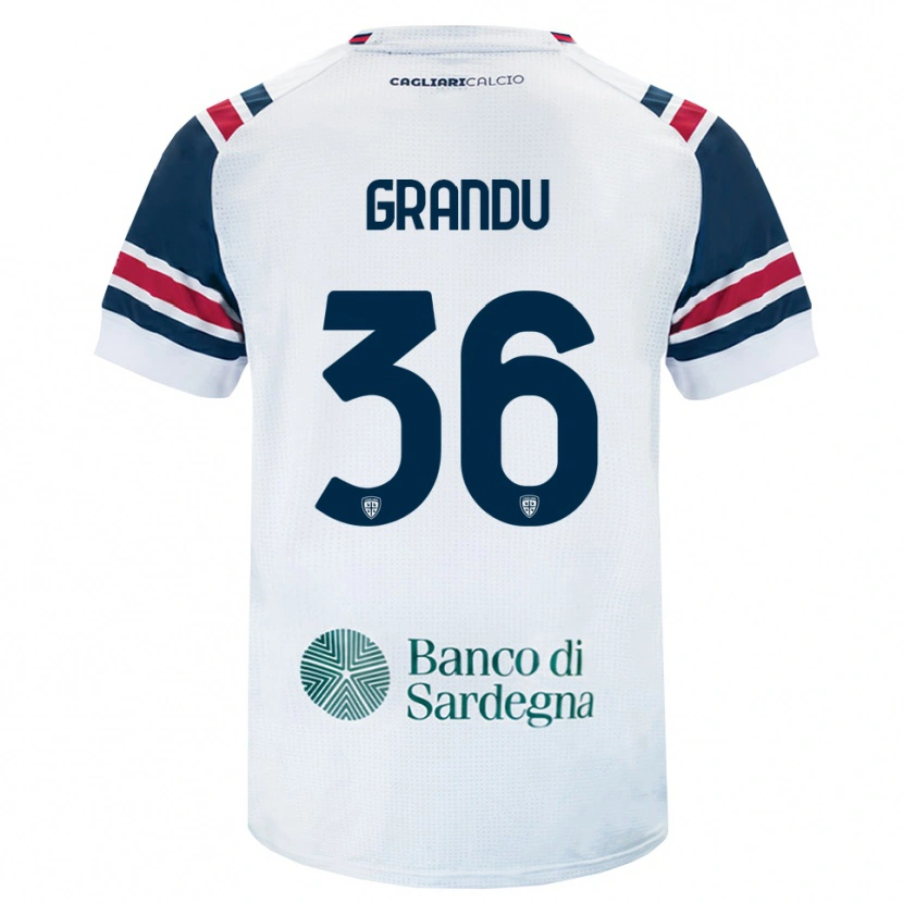 Danxen Dámské Nicola Grandu #36 Bílá Červená Zelená Daleko Hráčské Dresy 2026/27 Dres