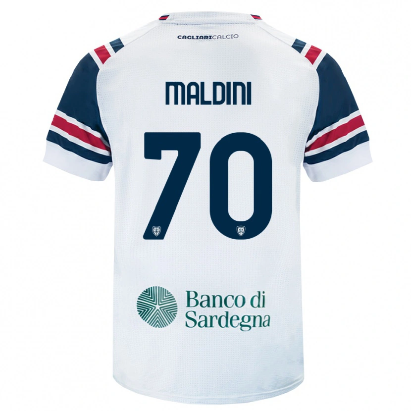 Danxen Dámské Daniel Maldini #70 Bílá Červená Zelená Daleko Hráčské Dresy 2026/27 Dres