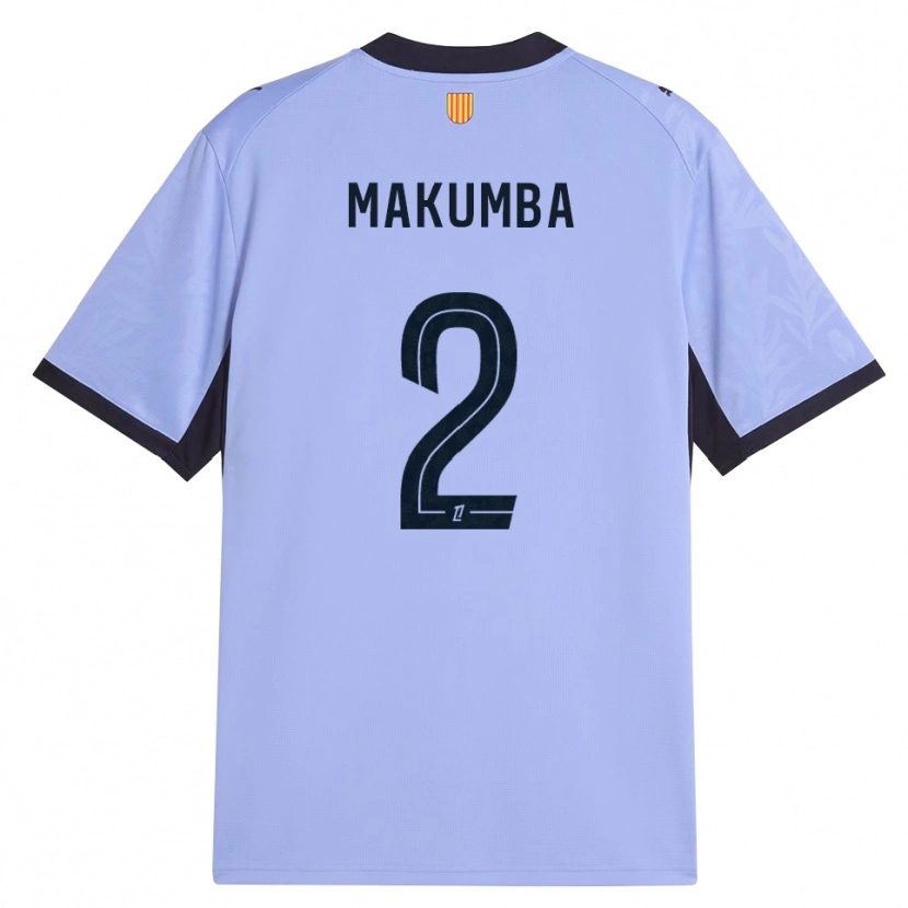 Danxen Dámské Enzo Makumba #2 Levandulová Černá Třetí Hráčské Dresy 2026/27 Dres
