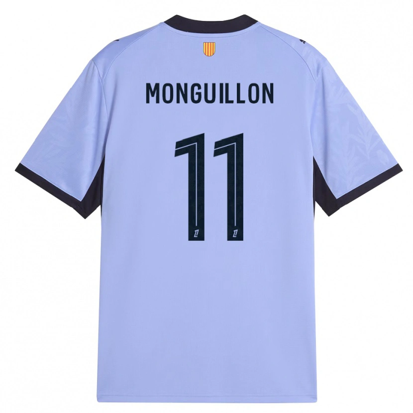 Danxen Dámské Coralie Monguillon #11 Levandulová Černá Třetí Hráčské Dresy 2026/27 Dres