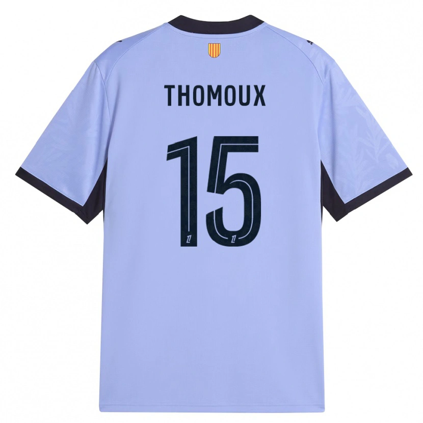 Danxen Dámské Esteban Thomoux #15 Levandulová Černá Třetí Hráčské Dresy 2026/27 Dres