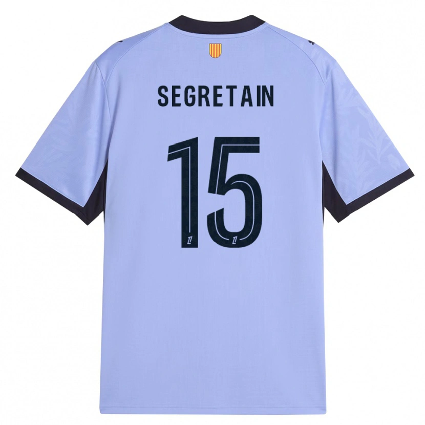 Danxen Dámské Julie Ségrétain #15 Levandulová Černá Třetí Hráčské Dresy 2026/27 Dres