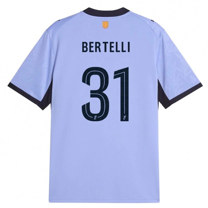 Danxen Dámské Ugo Bertelli #31 Levandulová Černá Třetí Hráčské Dresy 2026/27 Dres