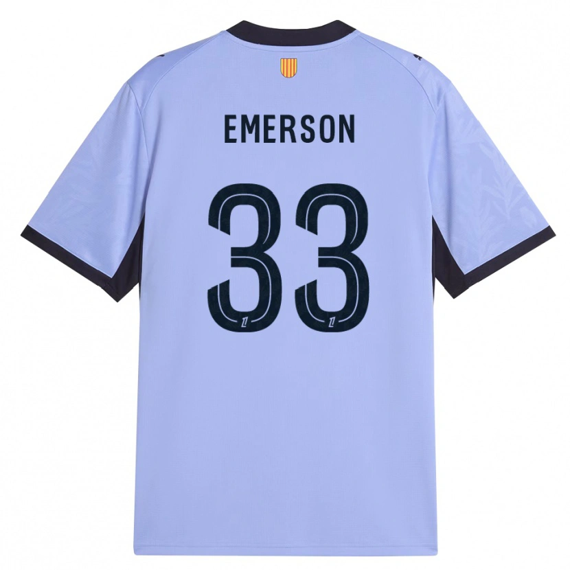 Danxen Dámské Emerson Palmieri Dos Santos #33 Levandulová Černá Třetí Hráčské Dresy 2026/27 Dres