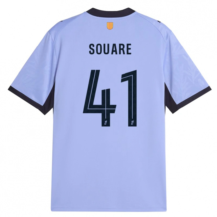 Danxen Dámské Cheick Souare #41 Levandulová Černá Třetí Hráčské Dresy 2026/27 Dres