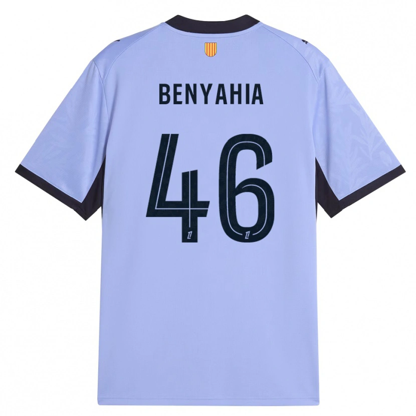 Danxen Dámské Aylan Benyahia-Tani #46 Levandulová Černá Třetí Hráčské Dresy 2026/27 Dres