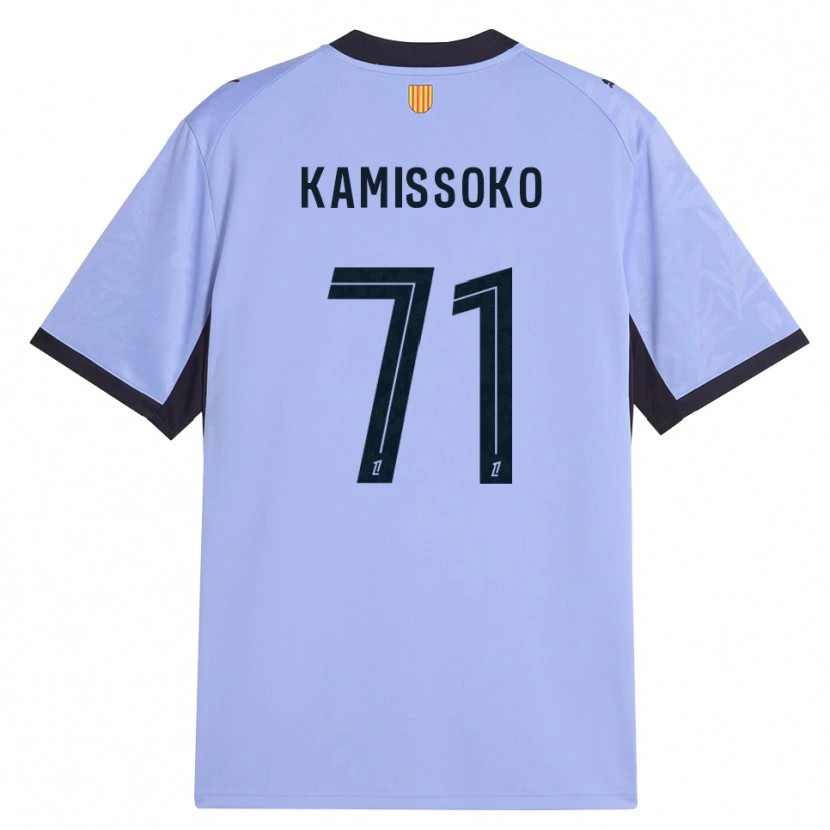 Danxen Dámské Nouhoum Kamissoko #71 Levandulová Černá Třetí Hráčské Dresy 2026/27 Dres