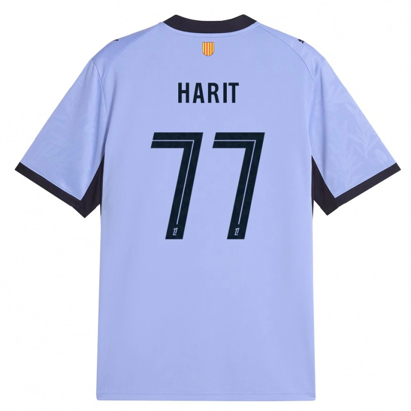 Danxen Dámské Amine Harit #77 Levandulová Černá Třetí Hráčské Dresy 2026/27 Dres