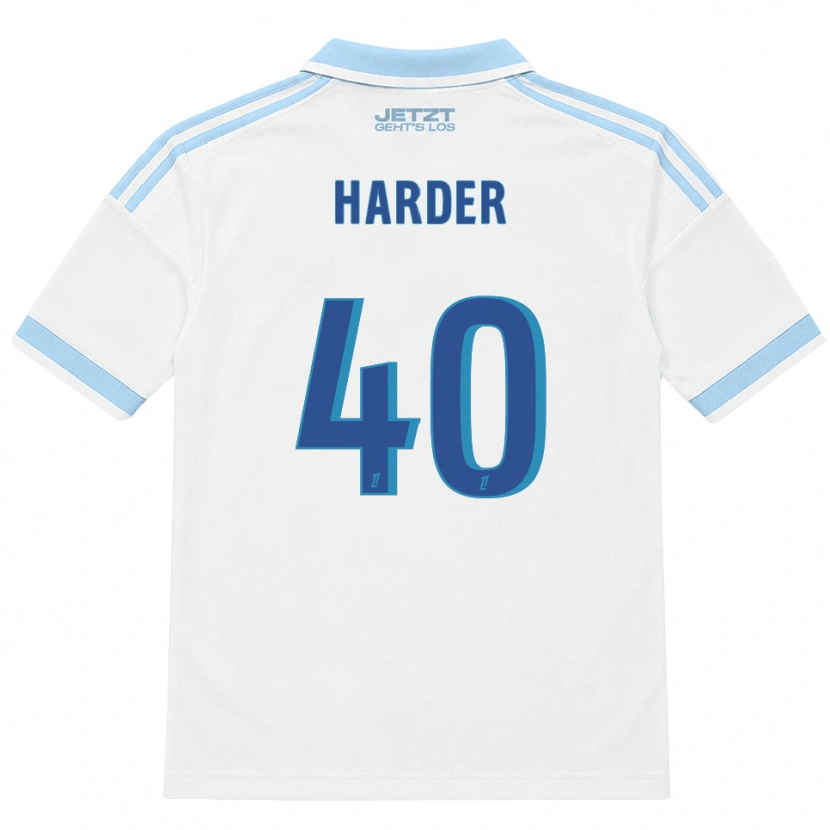 Danxen Dámské Conrad Harder #40 Světle Nebesky Modrá Bílá Červená Daleko Hráčské Dresy 2026/27 Dres