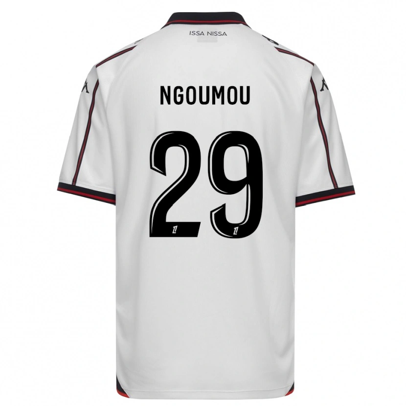 Danxen Dámské Nathan Ngoumou #29 Černá Bílá Daleko Hráčské Dresy 2026/27 Dres