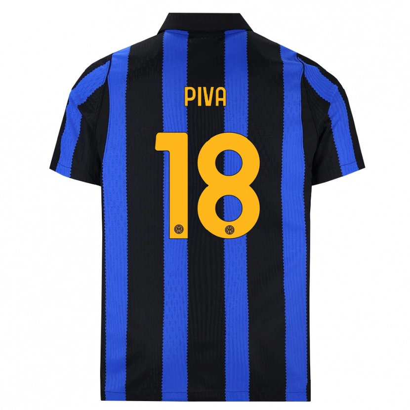 Danxen Dětské Kaiki Piva #18 Černá Modrá Žlutá Domů Hráčské Dresy 2026/27 Dres