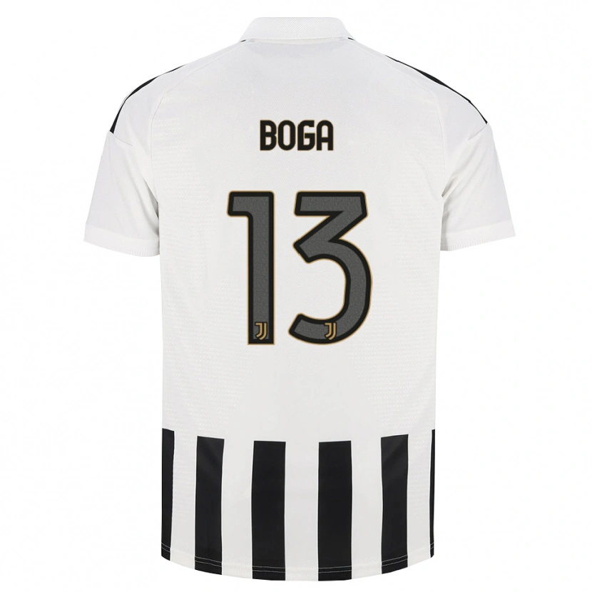 Danxen Dětské Jérémie Boga #13 Černá Bílá Hnědá Domů Hráčské Dresy 2026/27 Dres
