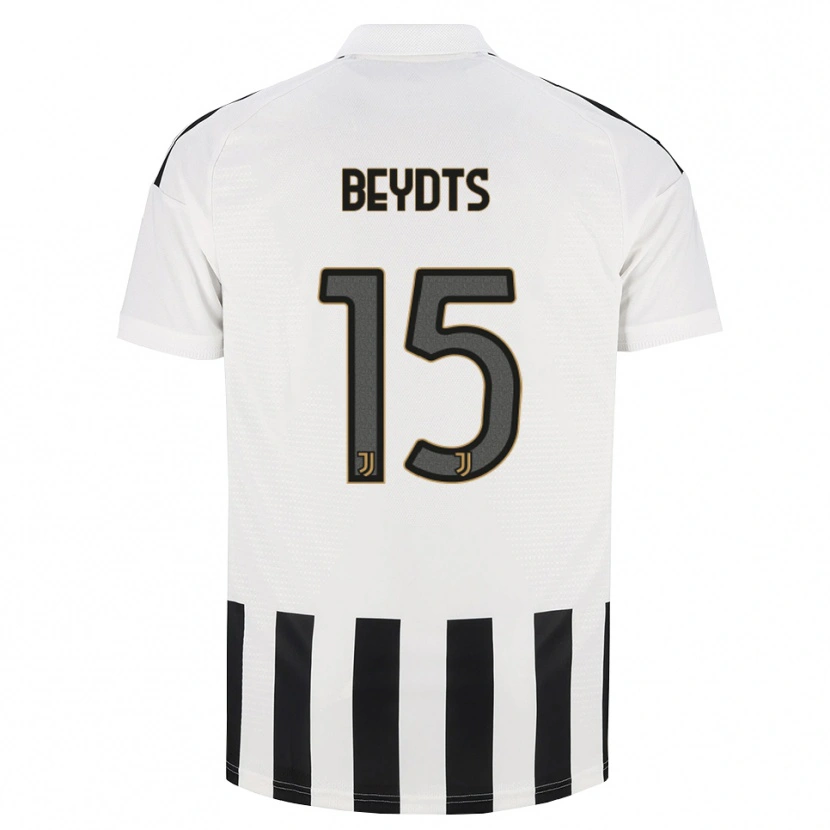 Danxen Dětské Antoine Beydts #15 Černá Bílá Hnědá Domů Hráčské Dresy 2026/27 Dres