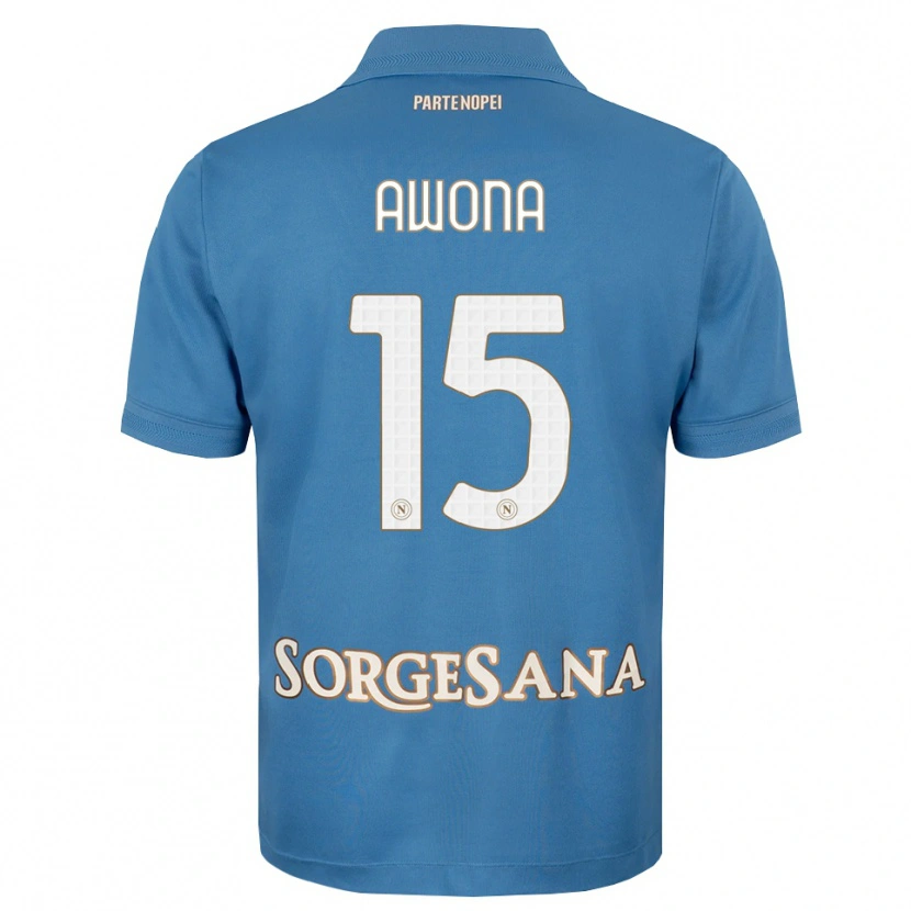 Danxen Dětské Aurelle Awona #15 Modrá Bílá S Nádechem Domů Hráčské Dresy 2026/27 Dres