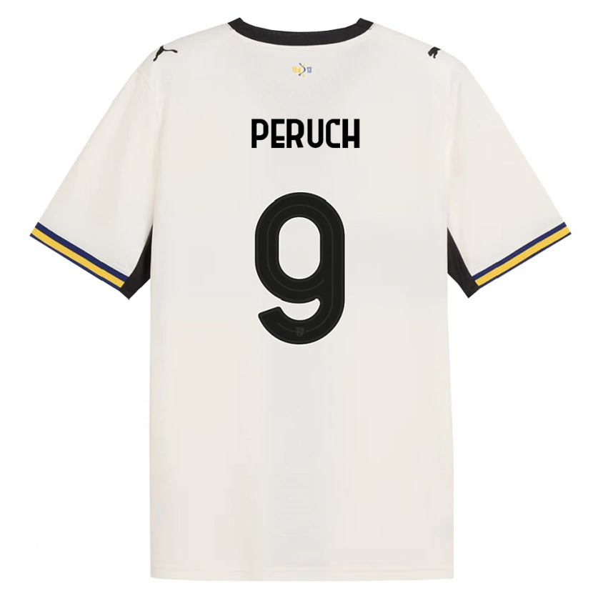 Danxen Dětské Pietro Peruch #9 Bílá Černá Žlutá S Nádechem Domů Hráčské Dresy 2026/27 Dres