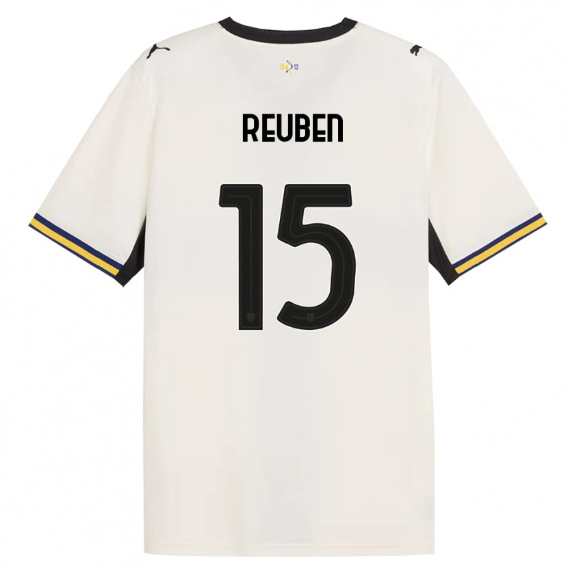 Danxen Dětské Success Reuben #15 Bílá Černá Žlutá S Nádechem Domů Hráčské Dresy 2026/27 Dres