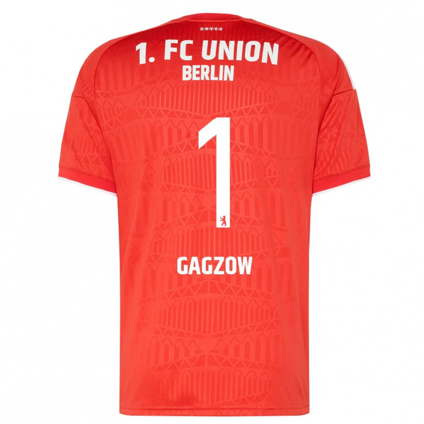 Danxen Dětské Fritz Gagzow #1 Červená Bílá Domů Hráčské Dresy 2026/27 Dres