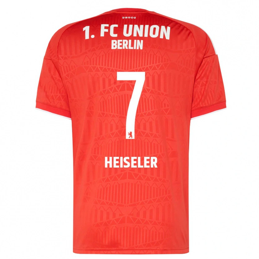 Danxen Dětské Lisa Heiseler #7 Červená Bílá Domů Hráčské Dresy 2026/27 Dres