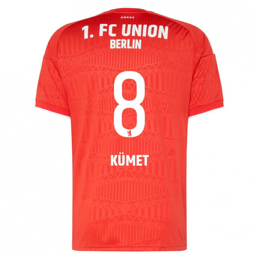 Danxen Dětské Hewal Kümet #8 Červená Bílá Domů Hráčské Dresy 2026/27 Dres