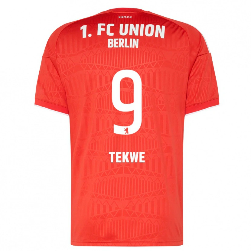 Danxen Dětské Harry Tekwe #9 Červená Bílá Domů Hráčské Dresy 2026/27 Dres