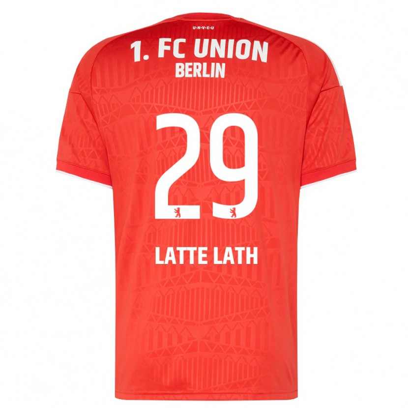Danxen Dětské Emmanuel Latte Lath #29 Červená Bílá Domů Hráčské Dresy 2026/27 Dres