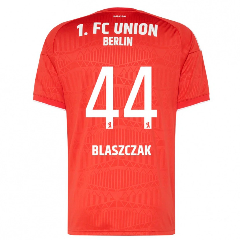 Danxen Dětské Tim Blaszczak #44 Červená Bílá Domů Hráčské Dresy 2026/27 Dres