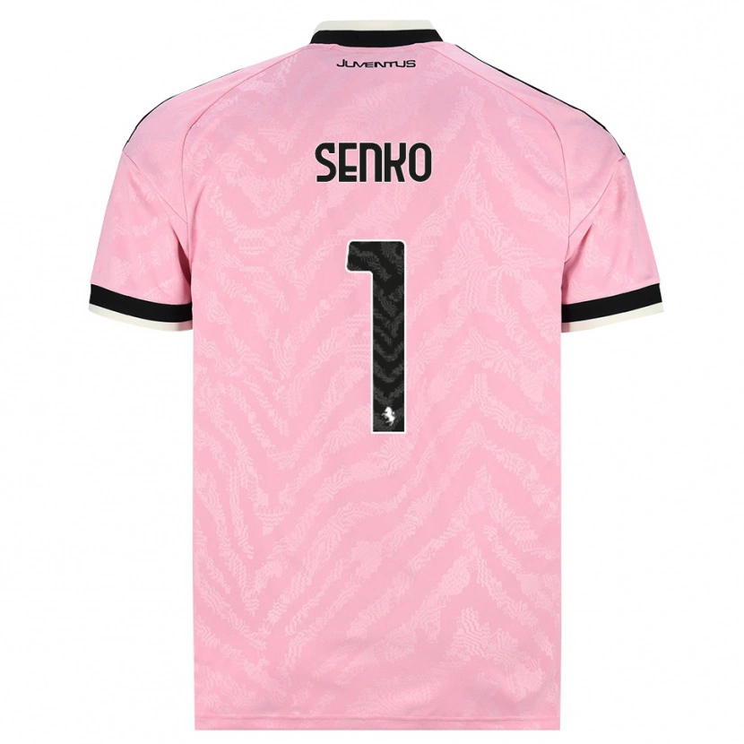 Danxen Dětské Zsombor Senko #1 Růžová Černá Daleko Hráčské Dresy 2026/27 Dres