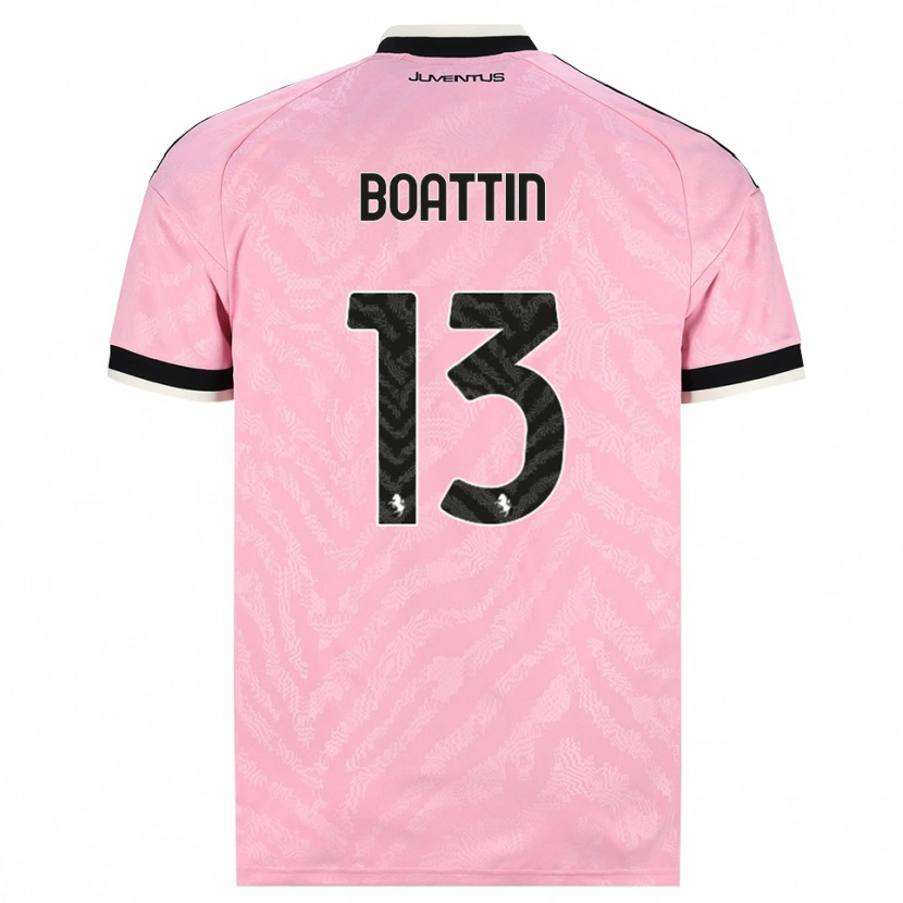 Danxen Dětské Lisa Boattin #13 Růžová Černá Daleko Hráčské Dresy 2026/27 Dres