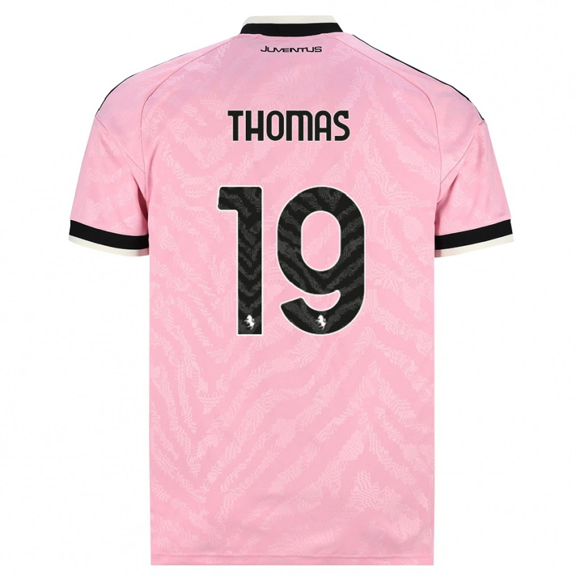 Danxen Dětské Lindsey Thomas #19 Růžová Černá Daleko Hráčské Dresy 2026/27 Dres