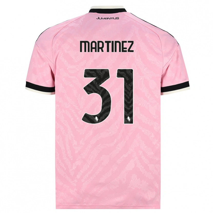 Danxen Dětské Bruno Martinez #31 Růžová Černá Daleko Hráčské Dresy 2026/27 Dres