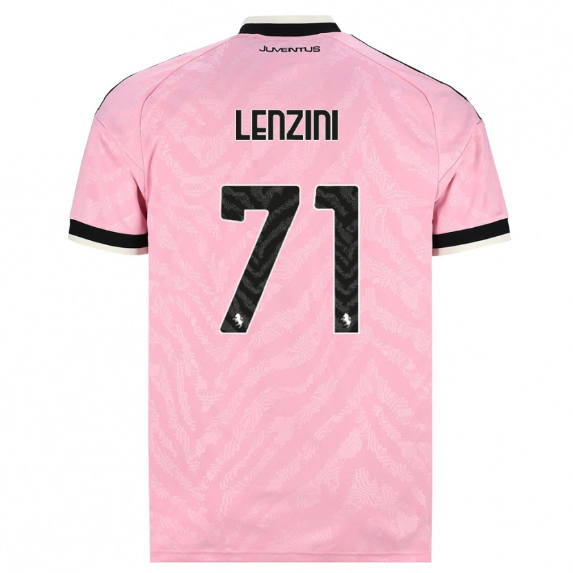 Danxen Dětské Martina Lenzini #71 Růžová Černá Daleko Hráčské Dresy 2026/27 Dres