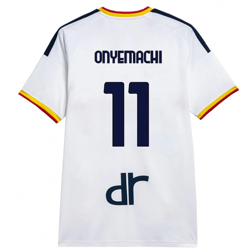 Danxen Dětské Divine Onyemachi #11 Bílá Žlutá Červená Daleko Hráčské Dresy 2026/27 Dres