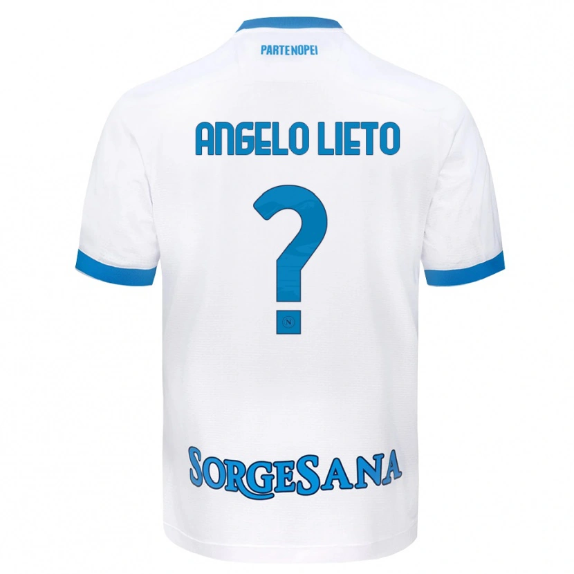 Danxen Dětské Angelo Lieto #0 Bílá Světle Modrá Daleko Hráčské Dresy 2026/27 Dres