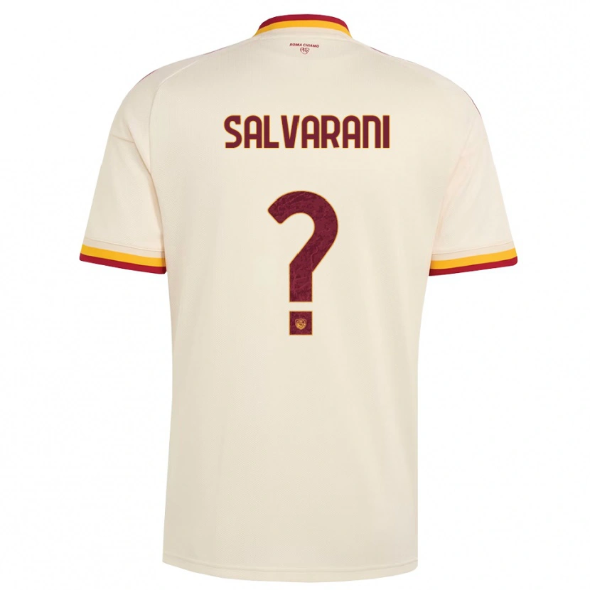 Danxen Dětské Mattia Salvarani #0 Šampaňská Červená Žlutá Daleko Hráčské Dresy 2026/27 Dres