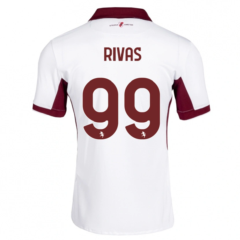 Danxen Dětské Feder Rivas #99 Tmavě Červená Bílá Červená Daleko Hráčské Dresy 2026/27 Dres