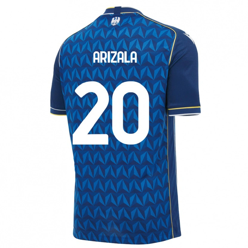 Danxen Dětské Juan Arizala #20 Královská Modř Bílá Modrá Daleko Hráčské Dresy 2026/27 Dres