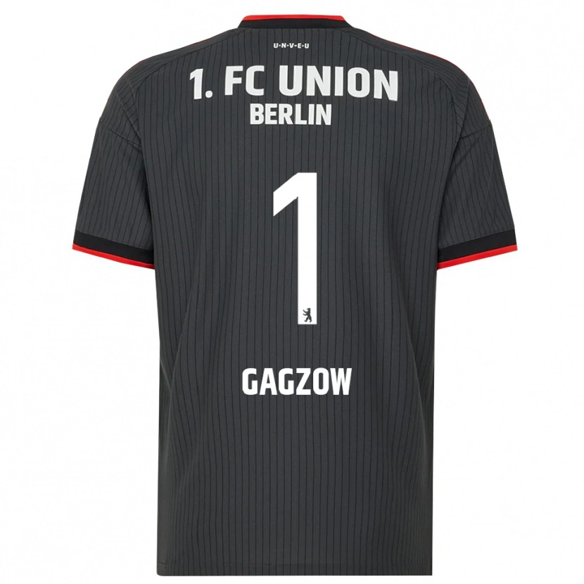 Danxen Dětské Fritz Gagzow #1 Černá Bílá Červená Daleko Hráčské Dresy 2026/27 Dres
