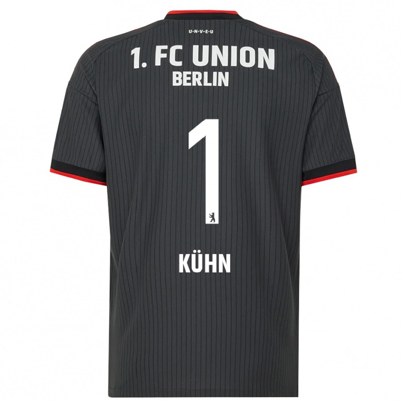 Danxen Dětské Samuel Kühn #1 Černá Bílá Červená Daleko Hráčské Dresy 2026/27 Dres