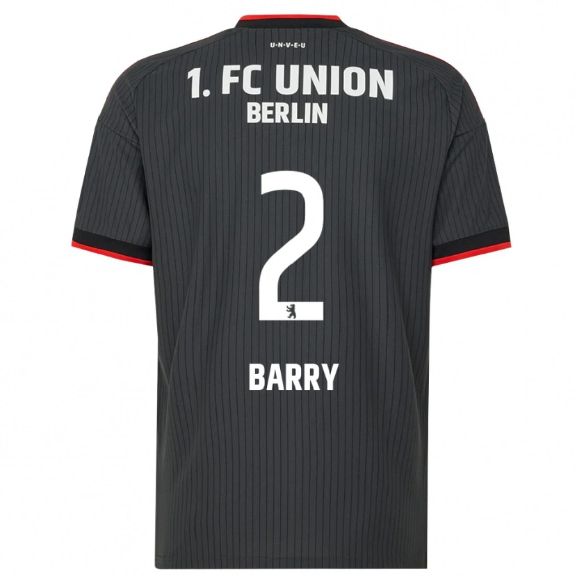 Danxen Dětské Sadou Barry #2 Černá Bílá Červená Daleko Hráčské Dresy 2026/27 Dres