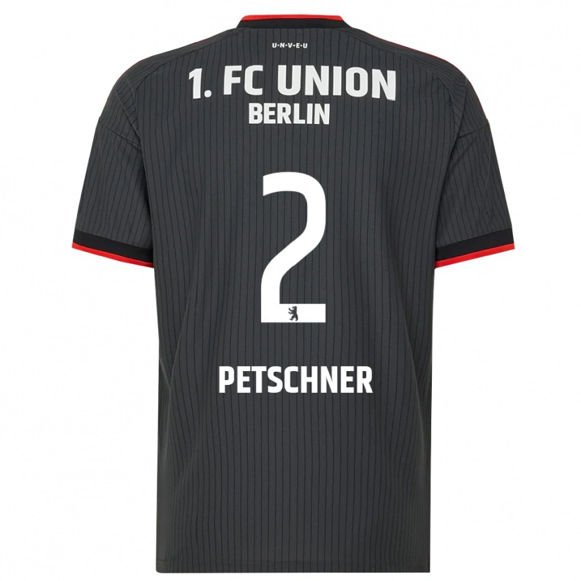 Danxen Dětské Anton Petschner #2 Černá Bílá Červená Daleko Hráčské Dresy 2026/27 Dres